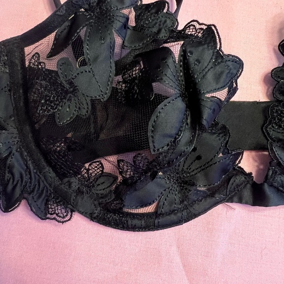 $7̶0̶ Victoria’s Secret Sexy Floral Embroidery Demi Bra NWT  34C - Picture 4 of 4